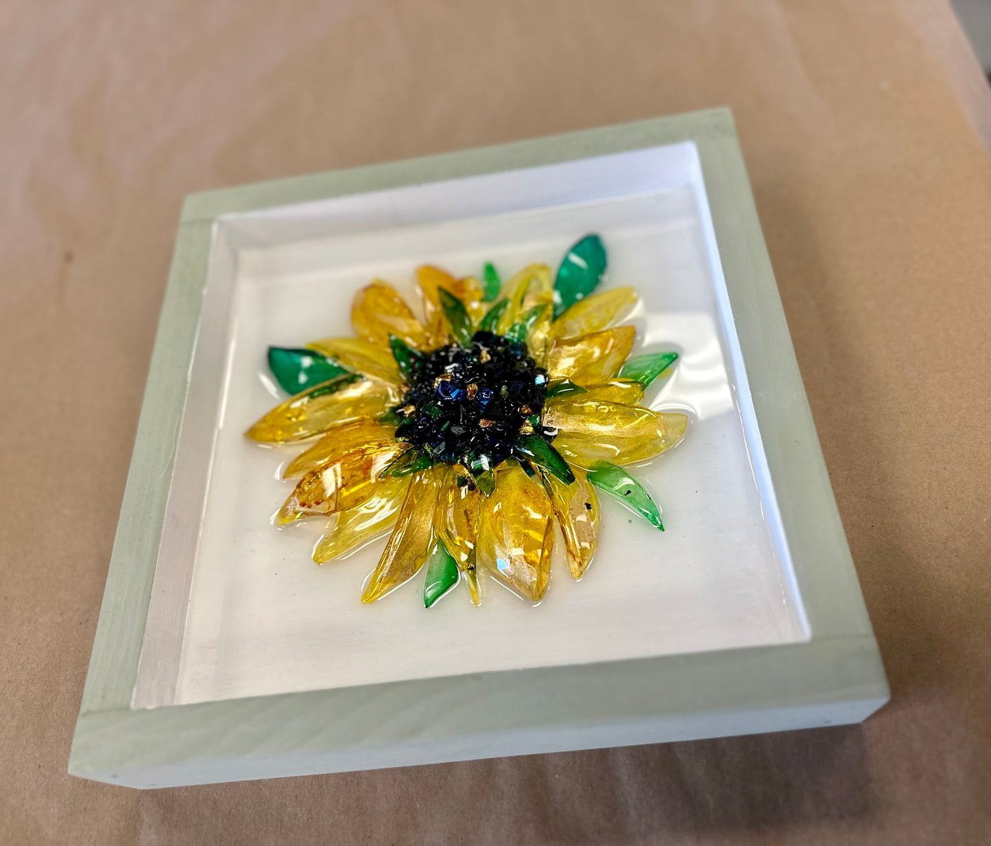 09/17/2024 - Broken Glass Sunflower Workshop @ 3PM