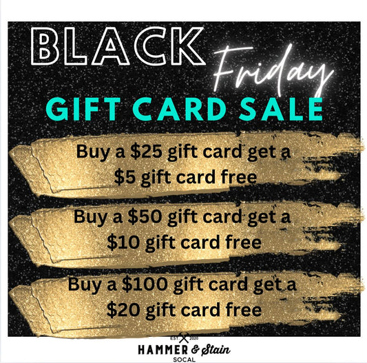 Hammer & Stain Crystal Coast Gift Card