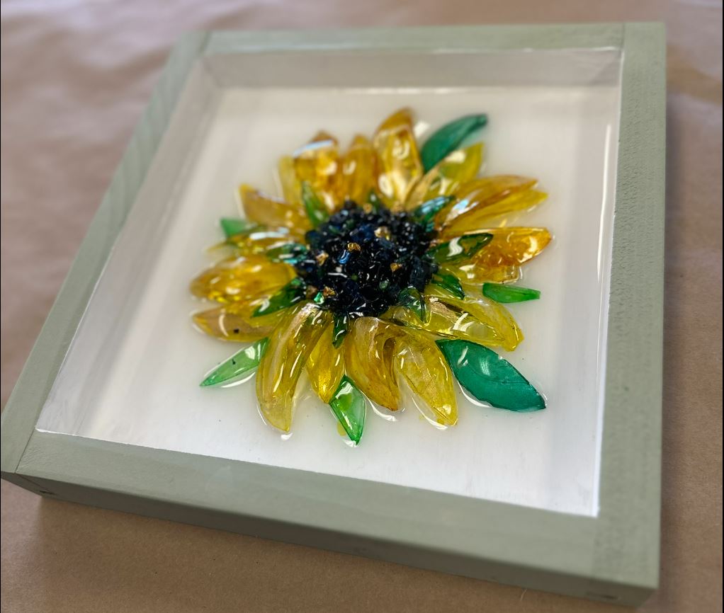 09/17/2024 - Broken Glass Sunflower Workshop @ 3PM