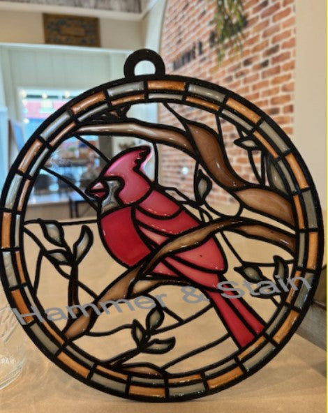 09/27/24 - **NEW DESIGNS** Faux Stained Glass Resin DIY Workshop at 6PM