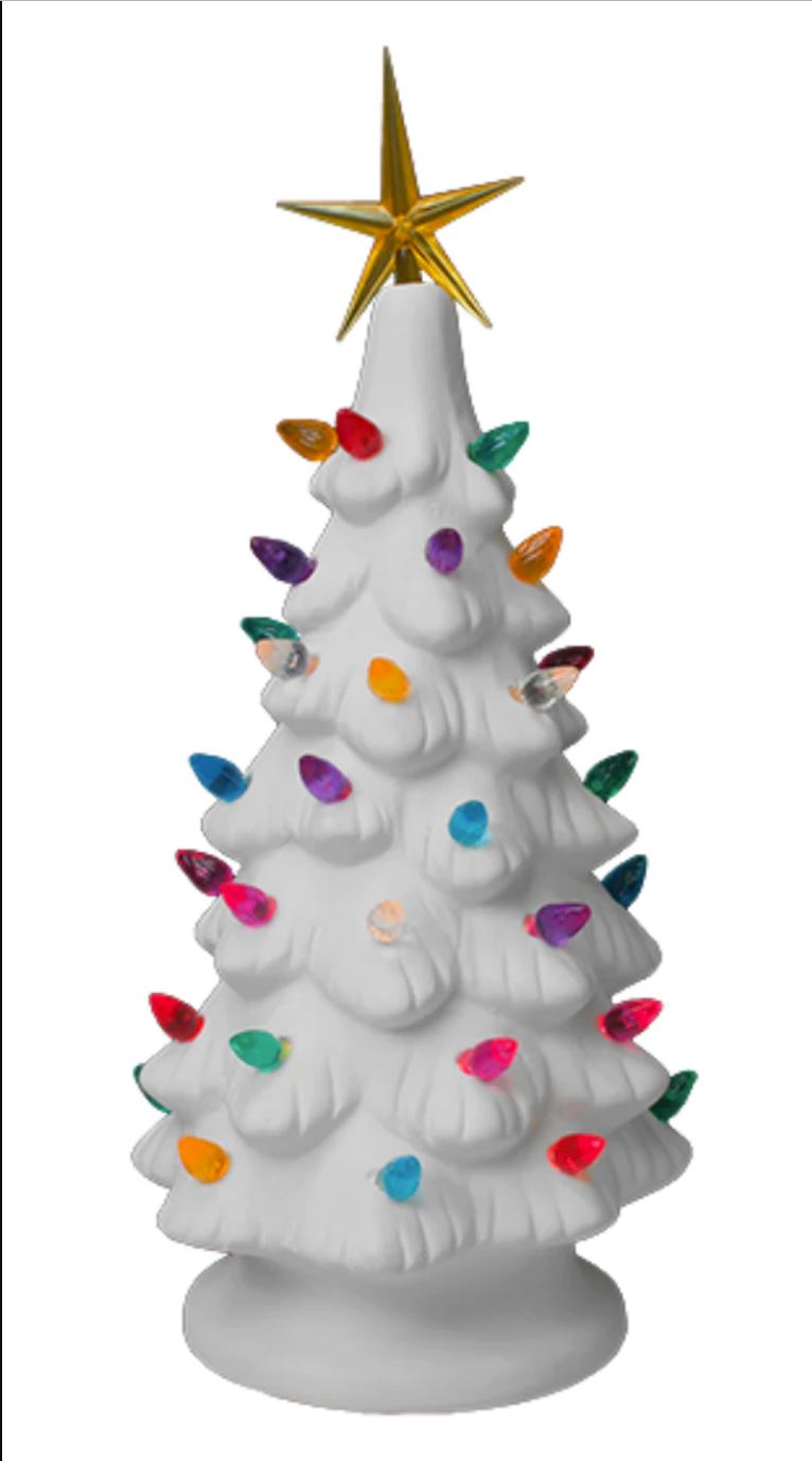 Vintage Ceramic Christmas Trees Pre-Sale