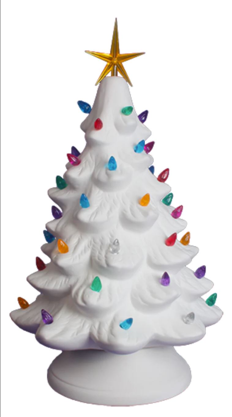 Vintage Ceramic Christmas Trees Pre-Sale