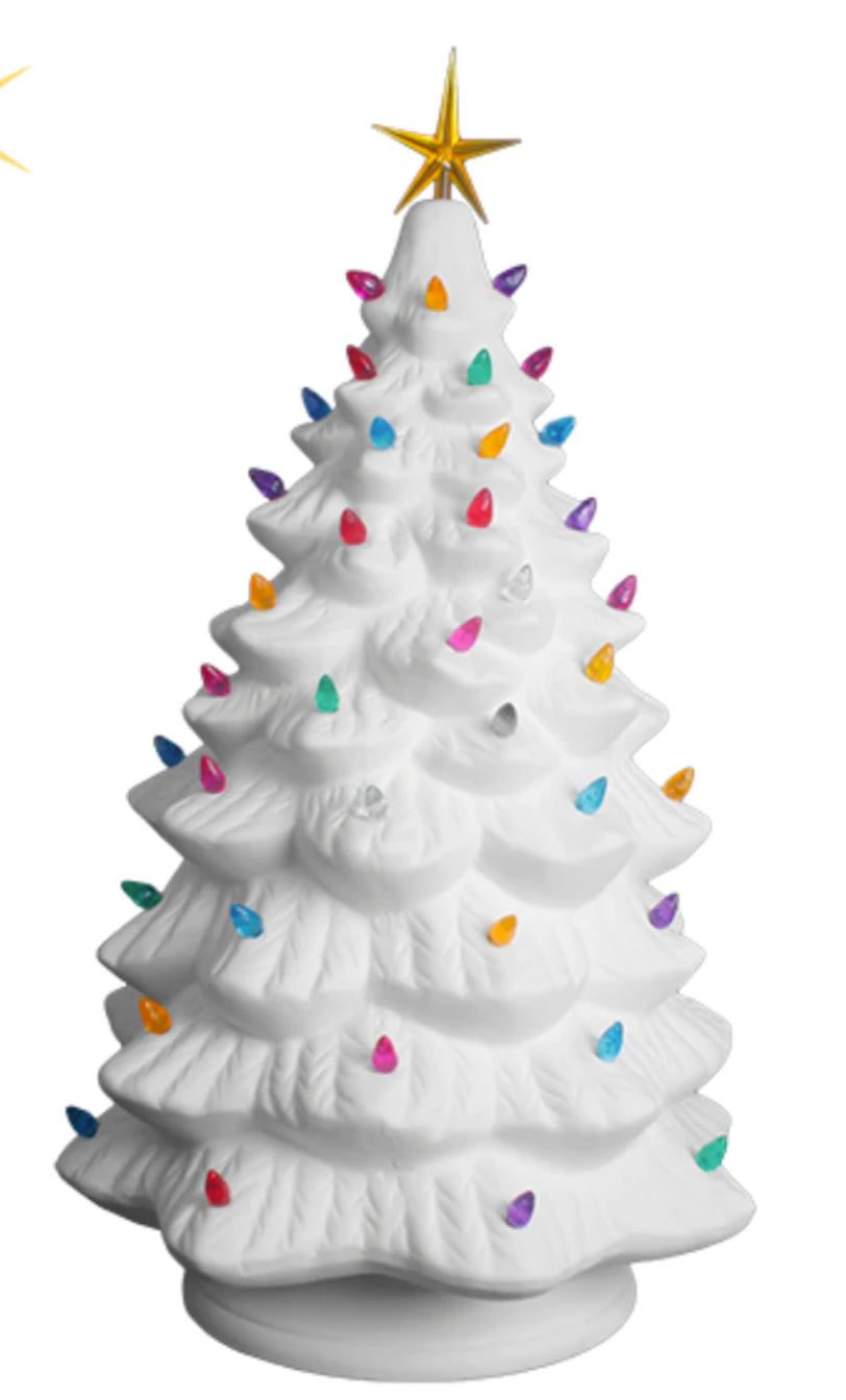 Vintage Ceramic Christmas Trees Pre-Sale