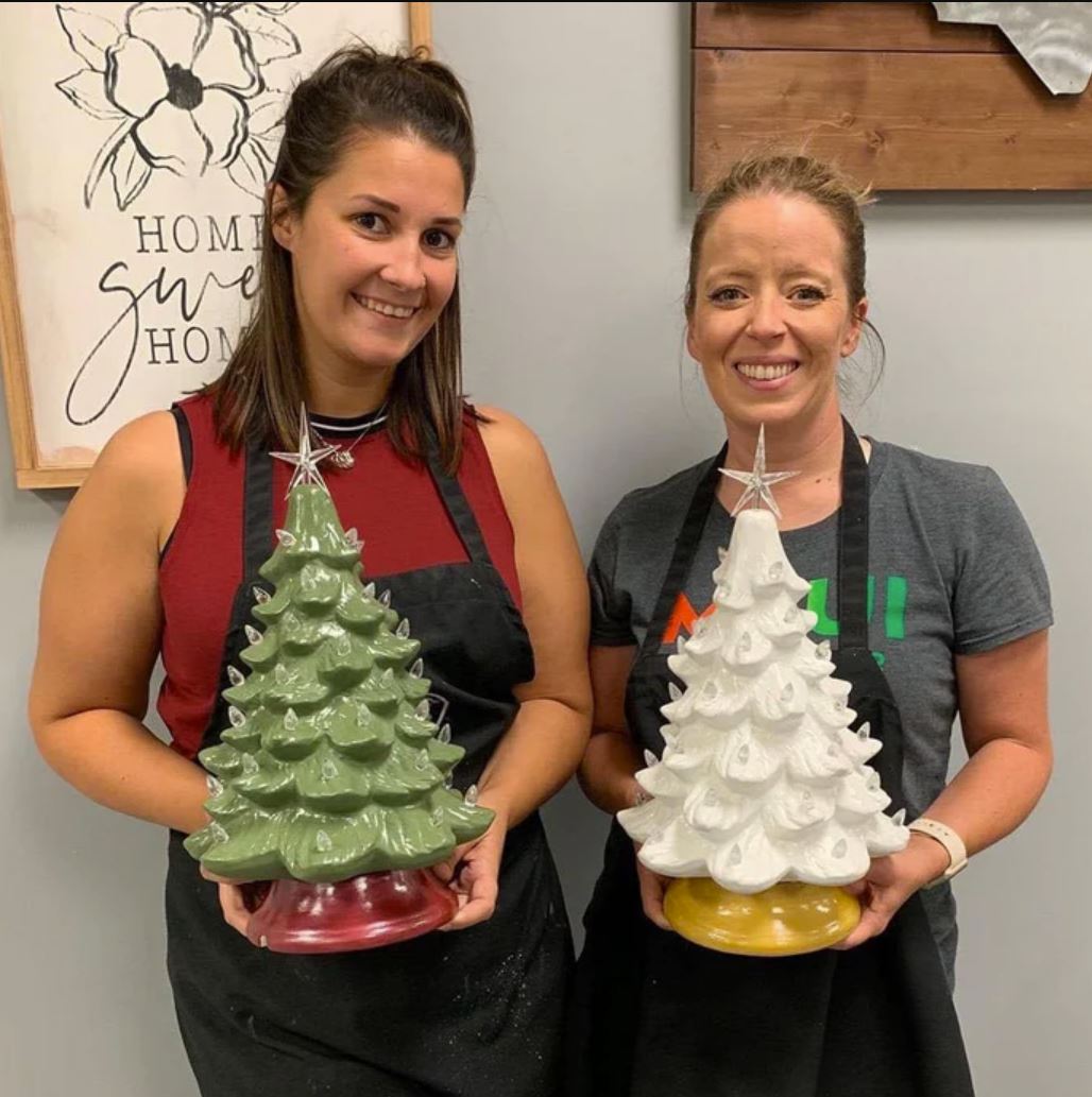 Vintage Ceramic Christmas Trees Pre-Sale