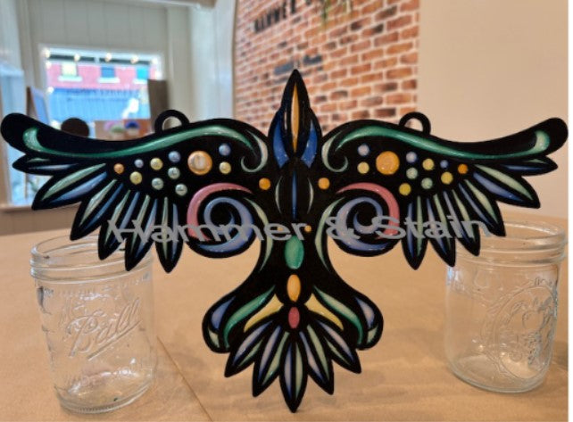 09/27/24 - **NEW DESIGNS** Faux Stained Glass Resin DIY Workshop at 6PM