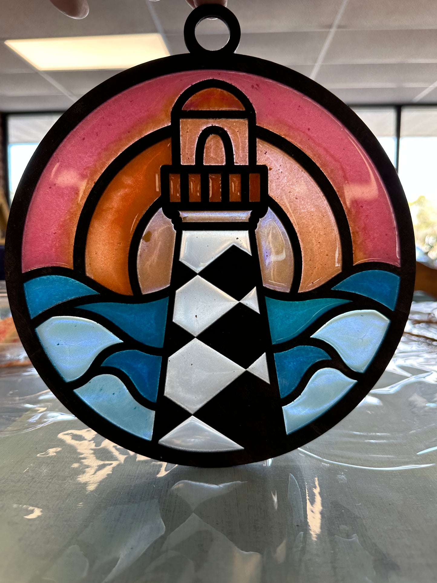 09/27/24 - **NEW DESIGNS** Faux Stained Glass Resin DIY Workshop at 6PM