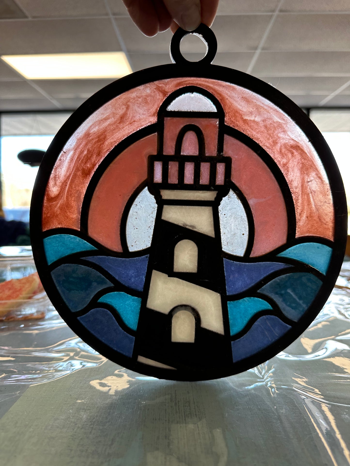 09/27/24 - **NEW DESIGNS** Faux Stained Glass Resin DIY Workshop at 6PM