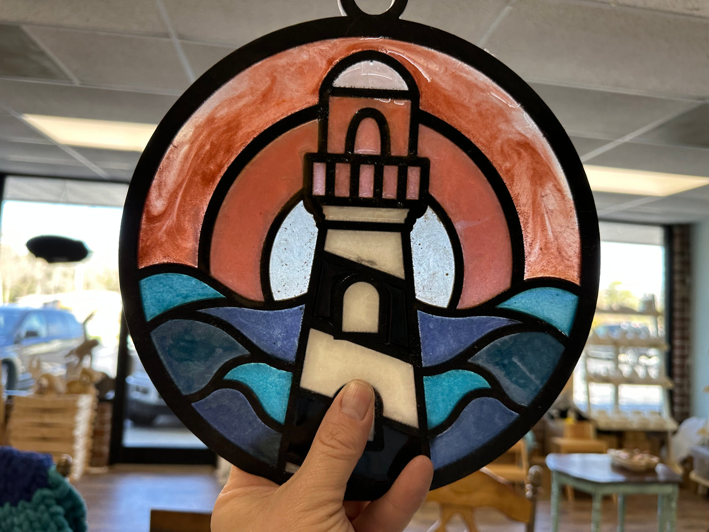 09/27/24 - **NEW DESIGNS** Faux Stained Glass Resin DIY Workshop at 6PM