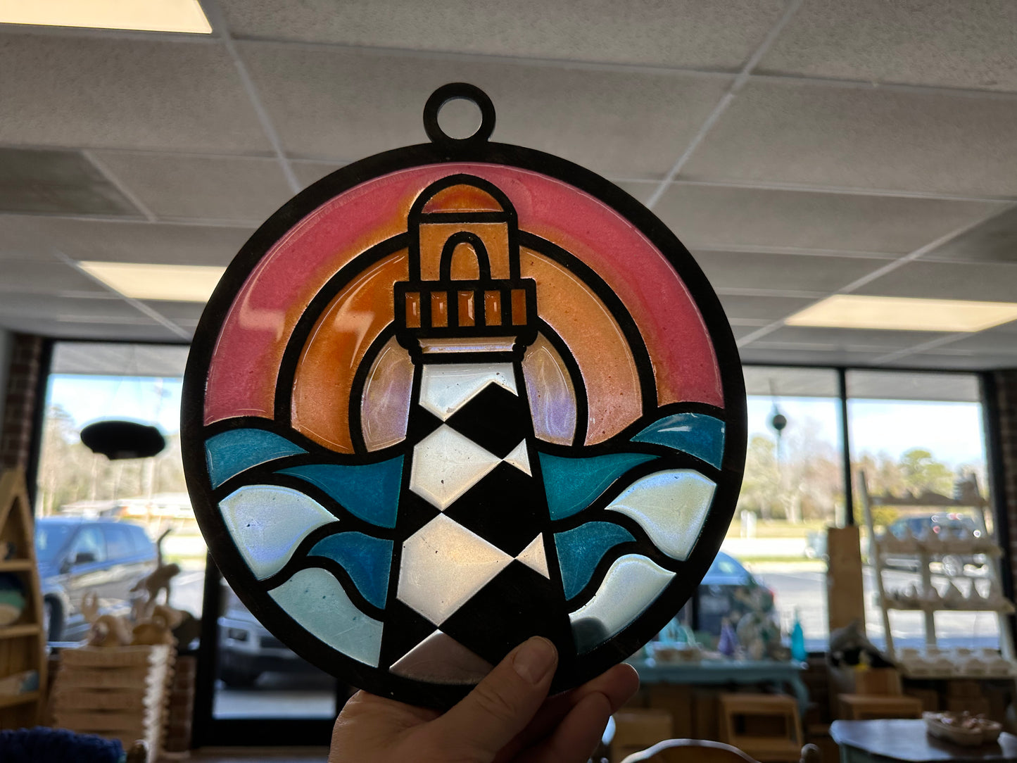 09/27/24 - **NEW DESIGNS** Faux Stained Glass Resin DIY Workshop at 6PM