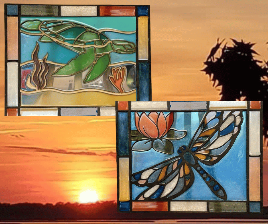 09/27/24 - **NEW DESIGNS** Faux Stained Glass Resin DIY Workshop at 6PM